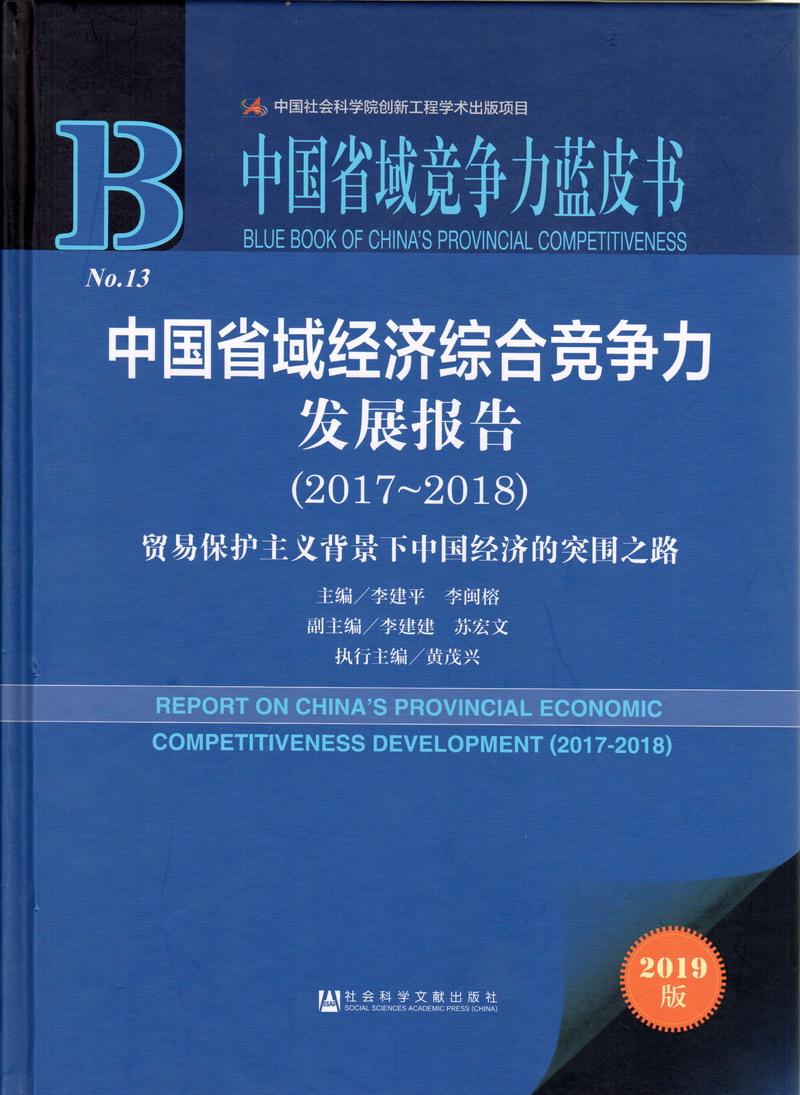 免费操逼视频中国省域经济综合竞争力发展报告（2017-2018）